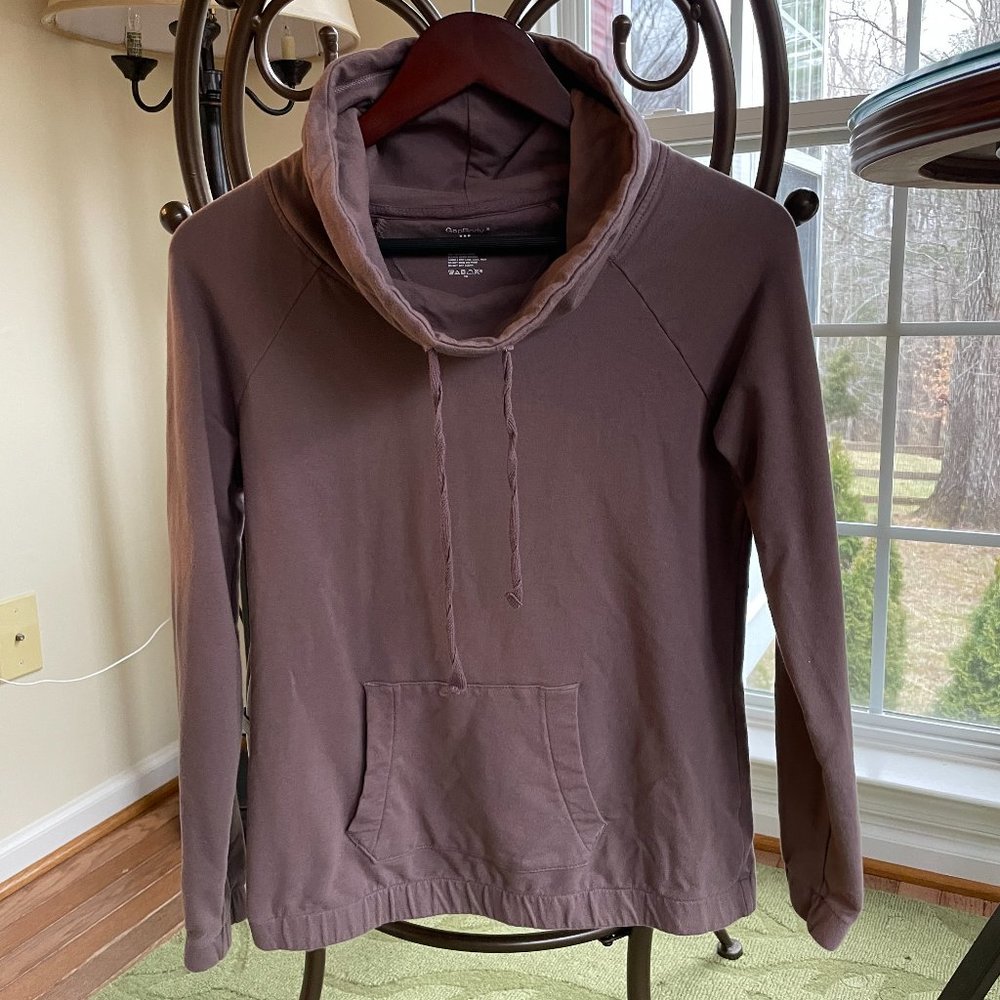 GapBody Brown Cowl Neck Top